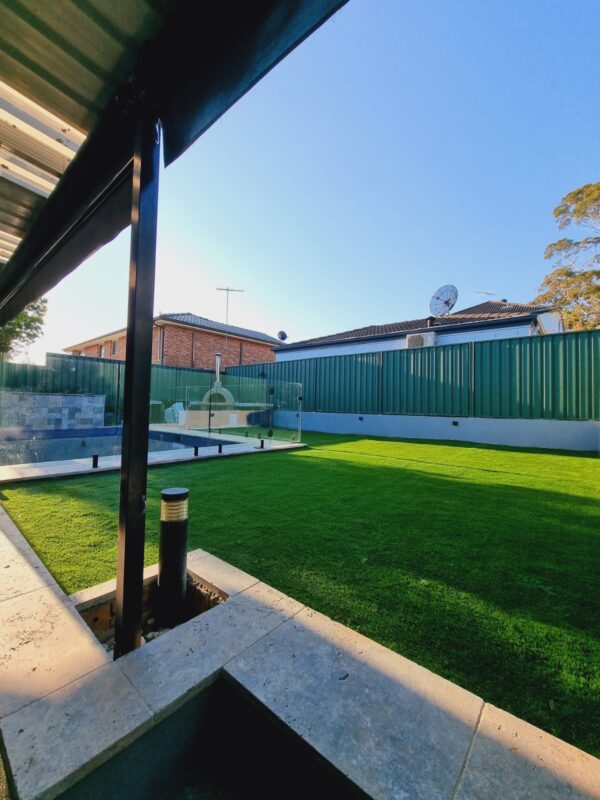 Synthetic Grass Artificial turf Sydney install