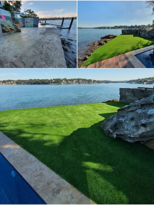 waterfront supply install artificial grass synthetic turf