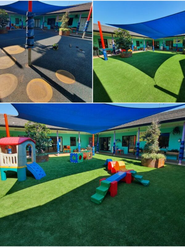 child care sydney supply install artificial grass synthetic turf
