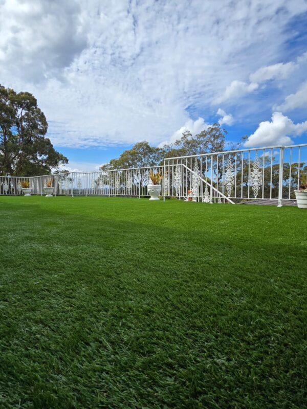 Bangor Sydney Verandah. Installation artificial grass synthetic turf