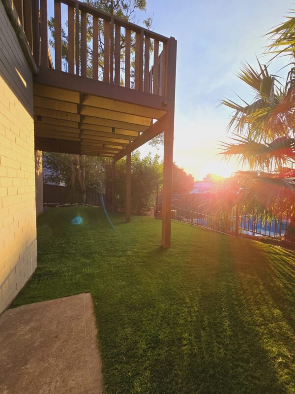 parramatta renovation synthetic grass artificial turf Castle35mm