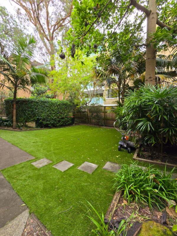 Botany Artificial Grass Unit Courtyard Sydney Installation